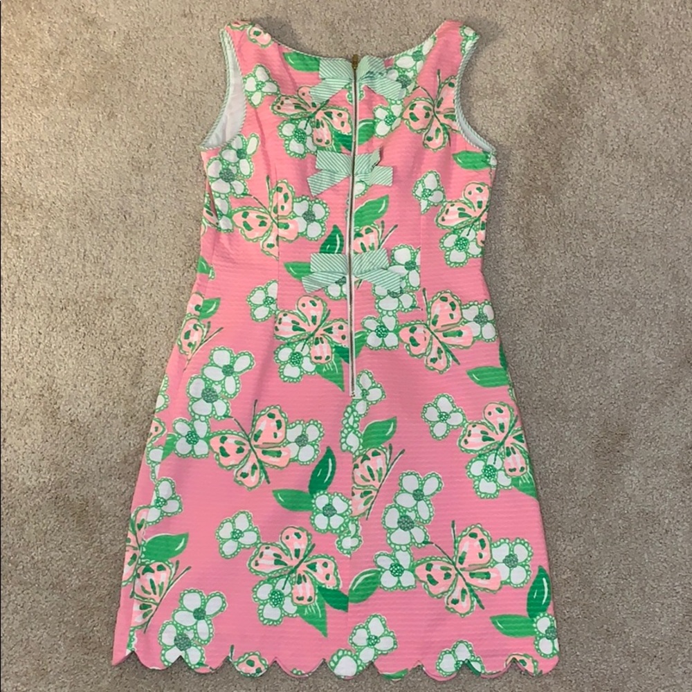 Lilly Pulitzer pink and green dress